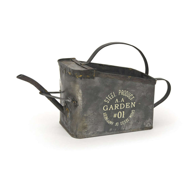 ジョーロ 水差し ガーデニング レクタングルジョウロ S サビ加工