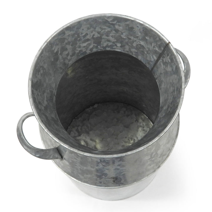 花瓶 プランター メタルミルクポット オーナメント -5