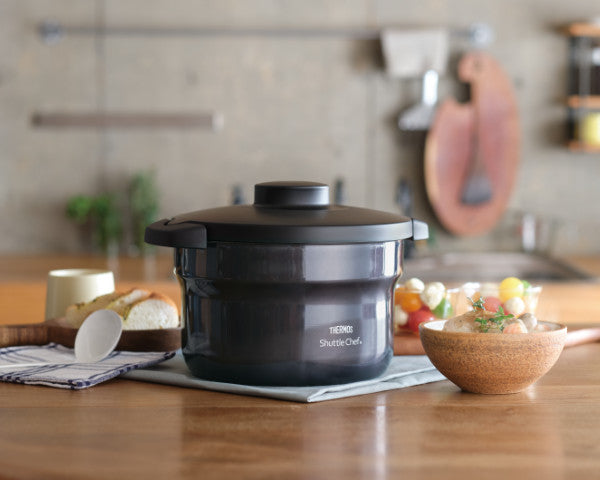 THERMOS Shuttle Chef 両手鍋 サーモス THERMOS シャトルシェフ 2.8L 保温調理鍋 IH対応 フッ素
