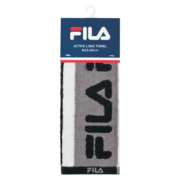 FILA フィラ アクティブロングタオル 20×90cm オート フェイスタオル マフラータオル タオル スポーツ