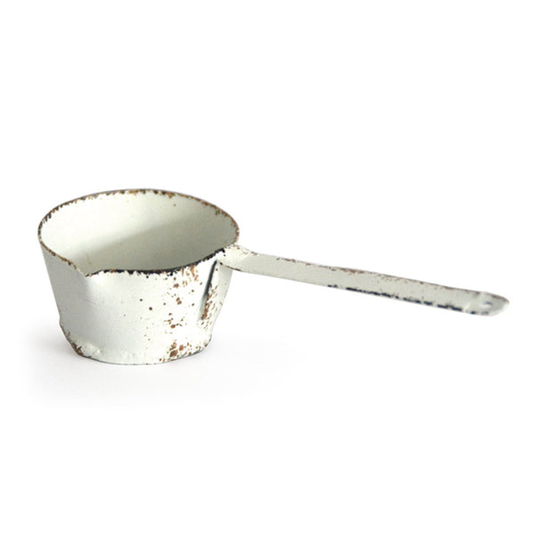 オーナメント ガーデニング 園芸 ミニチュアパーツ アンティーク片手鍋