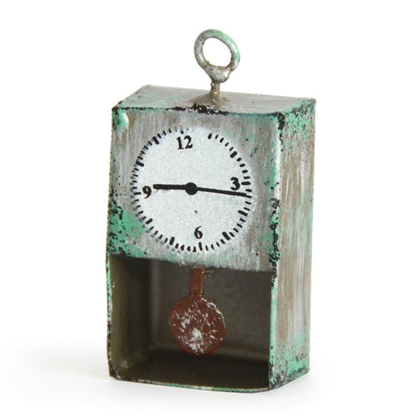 オーナメント ガーデニング 園芸 ミニチュアパーツ 掛け時計