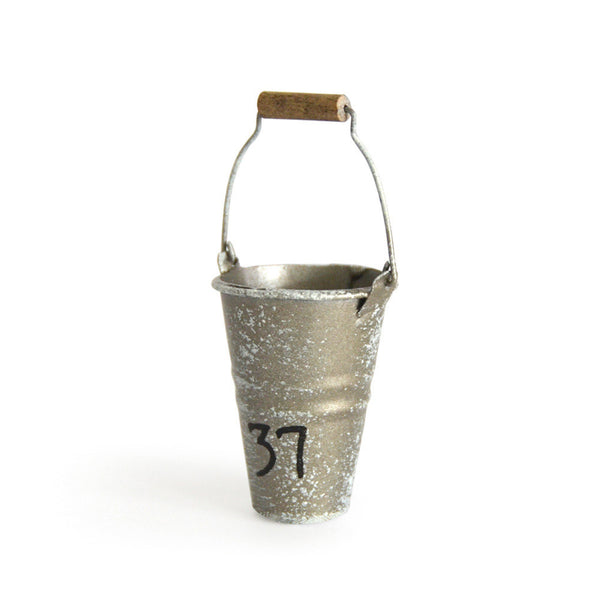 オーナメント ガーデニング 園芸 ミニチュアパーツ バケツ／No.37