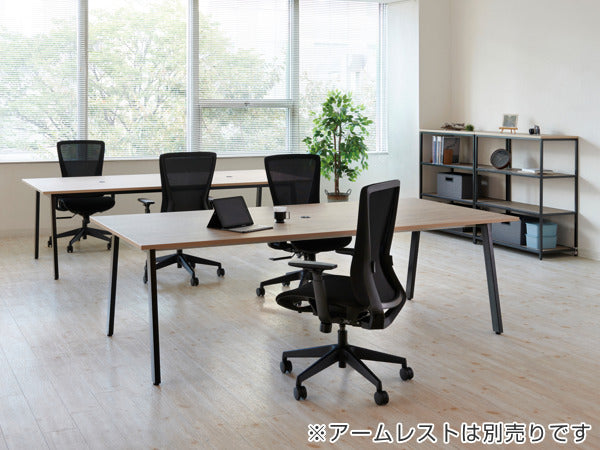 オフィスチェア 座面高43.5～48.5cm キャスター チェア メッシュ 高さ調節 ロッキング デスクチェア