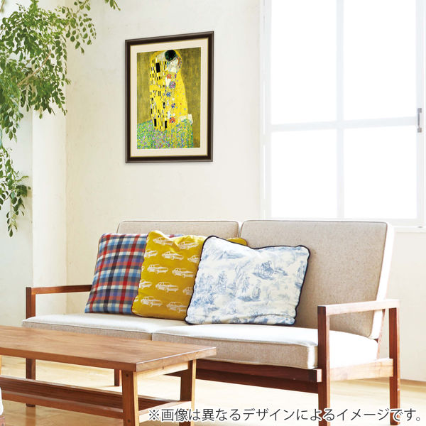 絵画 『サボテンの鉢植え』 34×42cm 春田あかり 額入り 巧芸画 インテリア