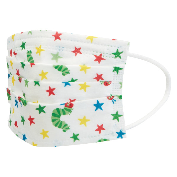 子ども用 マスク 不織布 10枚入 はらぺこあおむし