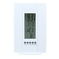 置き時計 テウス デジタル 時計 目覚まし時計 温度計 湿度計 タイマー 電池式