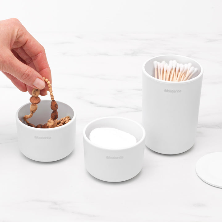 brabantia小物収納ストレージポット3個入