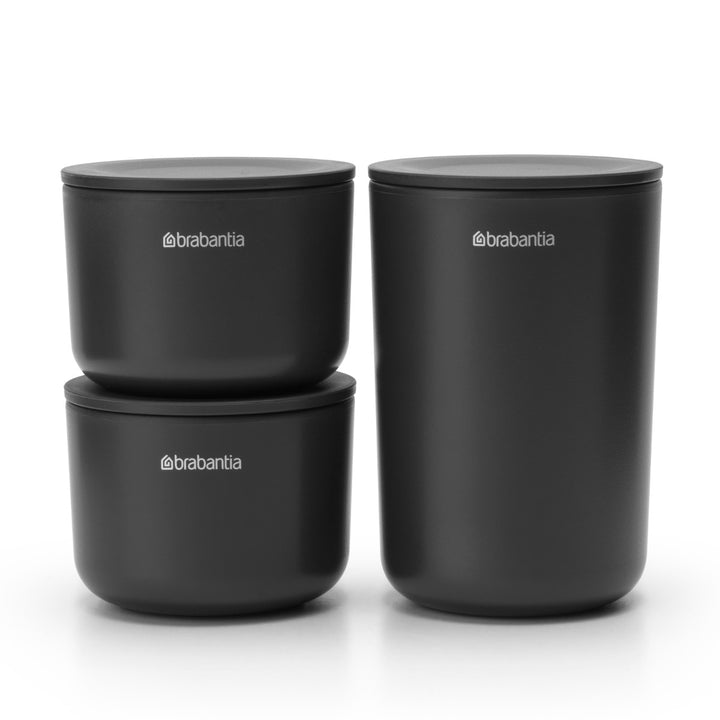 brabantia小物収納ストレージポット3個入