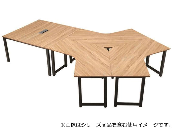 ブーメランテーブル 幅190cm デスク ミーティングテーブル 会議