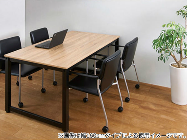 865* PCデスク パソコンデスク 作業机 作業台 会議机 はかどる 180cm 