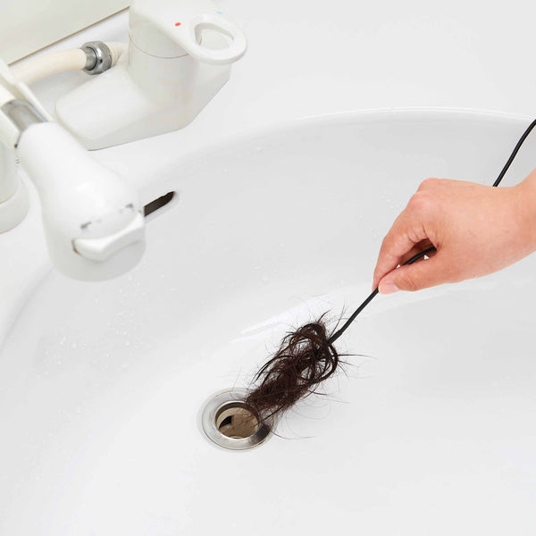 ブラシ 排水管 掃除 洗面台 毛詰まり パイプ職人 スリム 髪の毛 垢汚れ