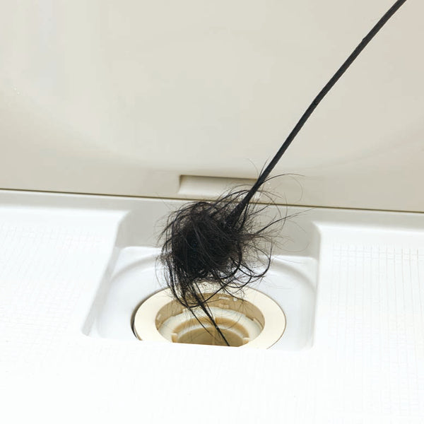 ブラシ 排水管 掃除 洗面台 毛詰まり パイプ職人 3ｍ 髪の毛 垢汚れ