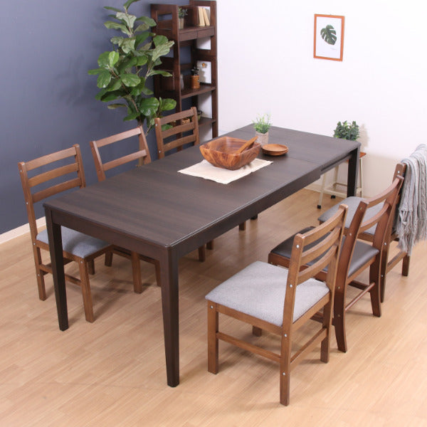 ダイニングテーブル 伸縮 幅135～180cm サイズ調節 伸長式 テーブル 机