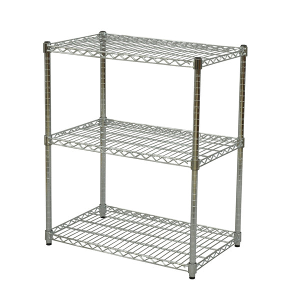 スチールラック 3段 深型 高耐荷重 幅75cm