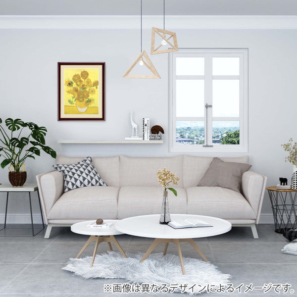 絵画 『富士と桜図』 42×52cm 横山大観 1942年頃 額入り 巧芸画