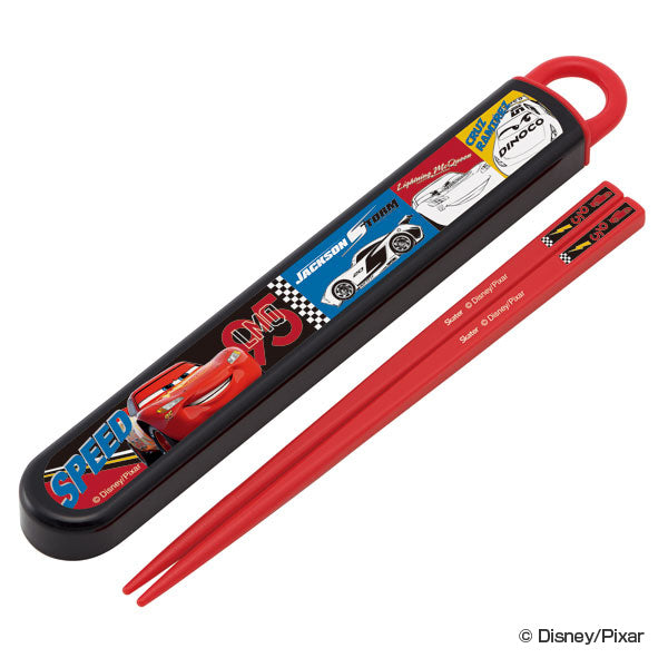 箸箱セット 抗菌 16.5cm 箸 箸箱 スライド式 カーズ 子供