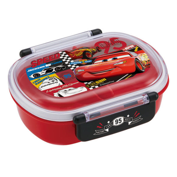 お弁当箱 1段 360ml 抗菌 ふわっと カーズ 小判型