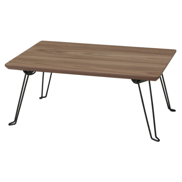 折りたたみ テーブル 幅45cm スチール脚 コンパクト 子供 ローテーブル 折れ脚テーブル