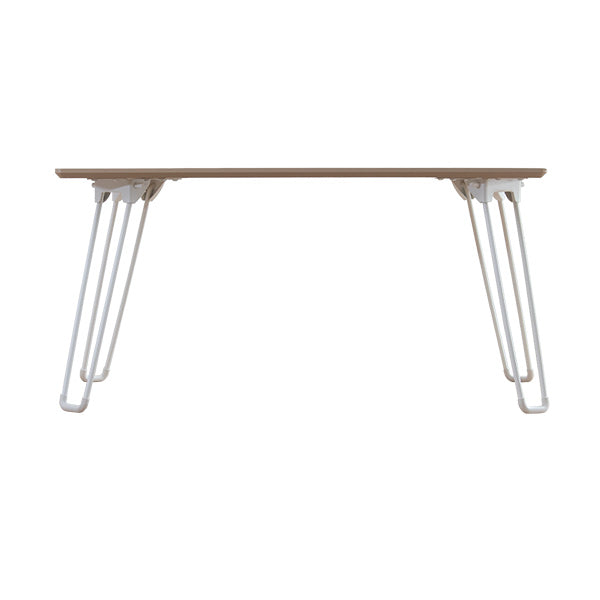 折りたたみ テーブル 幅60cm スチール脚 コンパクト 子供 ローテーブル 折れ脚テーブル