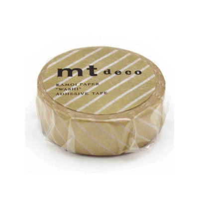 マスキングテープ ストライプ 幅15mm×7m mt DECO
