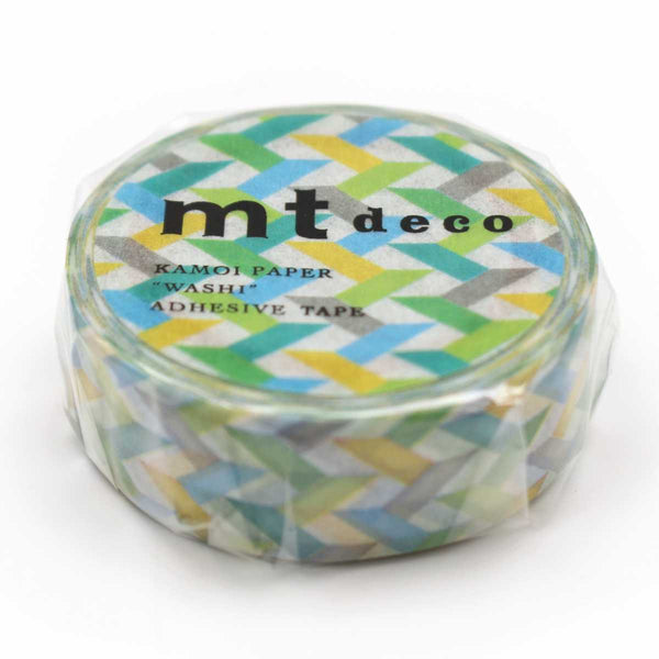 マスキングテープ スラッシュ 幅15mm×7m mt DECO