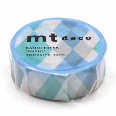 マスキングテープ 三角とダイヤ 幅15mm×7m mt DECO