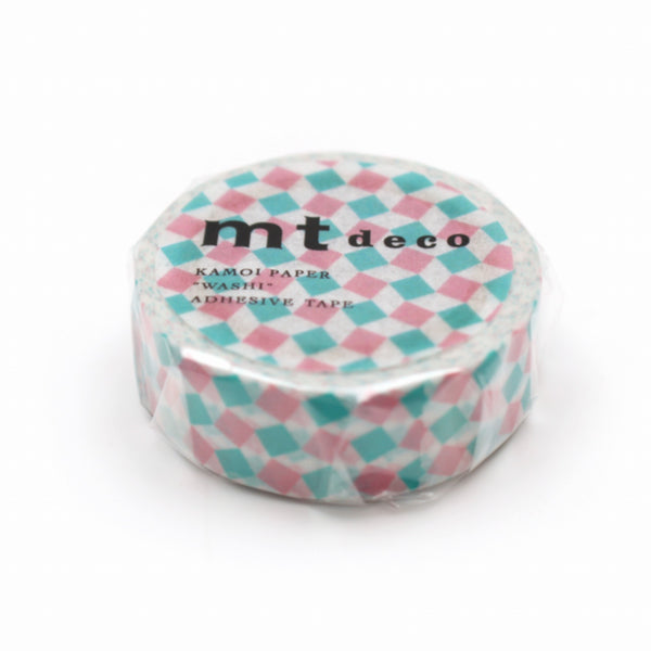 マスキングテープ 15mm×7m スクエア mt DECO マステ