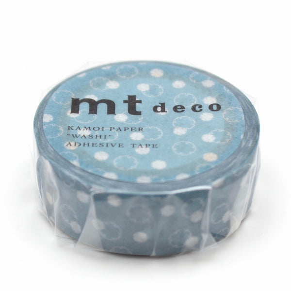 マスキングテープ 雪輪 幅15mm×7m mt DECO