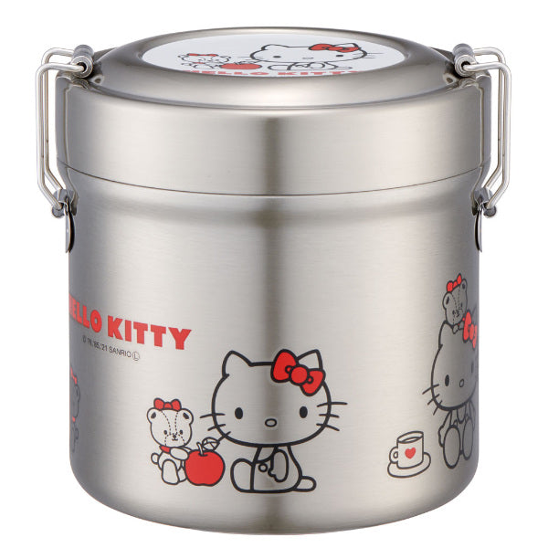 弁当箱 保温 抗菌 600ml 真空ステンレス 保温弁当箱 ハローキティ タイニーチャム
