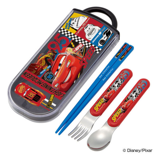 トリオセット 抗菌 箸 スプーン フォーク カーズ