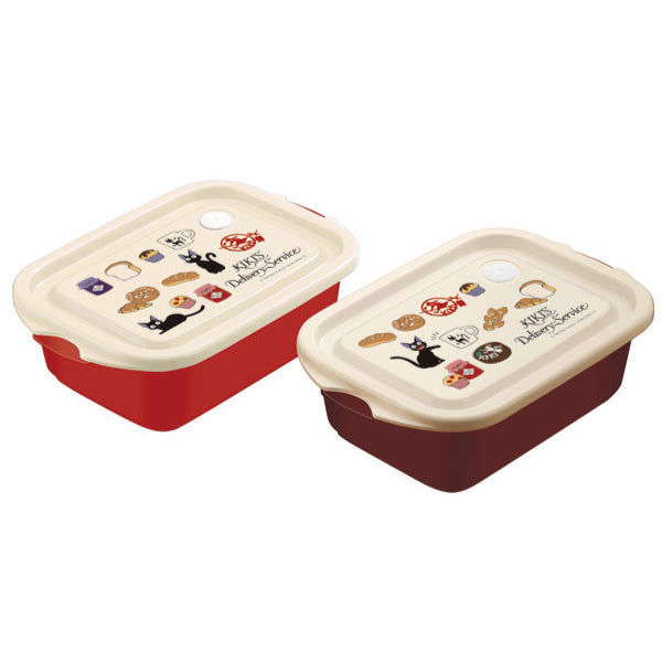 お弁当箱 抗菌 シールボックス Ｍ 2個入 魔女の宅急便 パン屋さん