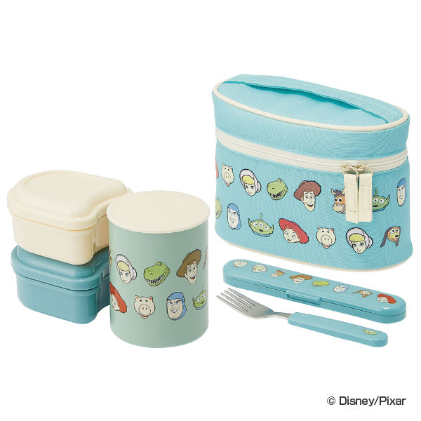 弁当箱 保温 560ml 抗菌 保温ジャー付ランチ トイ・ストーリー スモーキーカラー