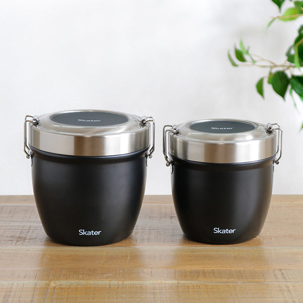 弁当箱 保温 抗菌 800ml 丼 真空ステンレス SKATER 保温弁当箱 -13