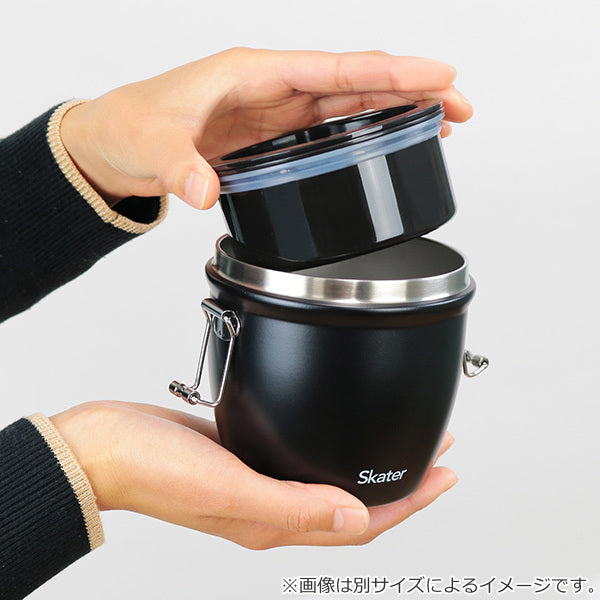 弁当箱 保温 抗菌 800ml 丼 真空ステンレス SKATER 保温弁当箱 -8