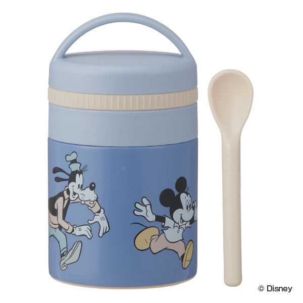 弁当箱 保温 180ml 抗菌 ミニ ミッキーマウス グーフィー スモーキーカラー