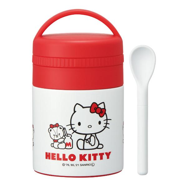 弁当箱 保温 フードポット 180ml 抗菌 ミニ スープジャー ハローキティ タイニーチャム