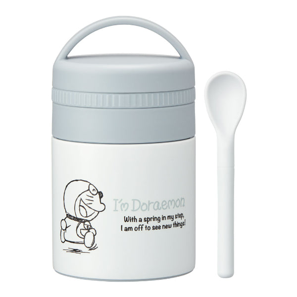 弁当箱 保温 フードポット 180ml 抗菌 ミニ スープジャー アイム ドラえもん