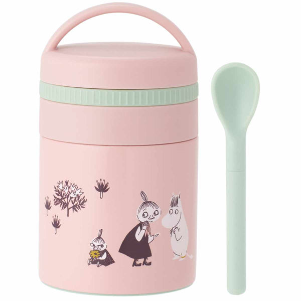 弁当箱 保温 フードポット 180ml 抗菌 ミニ スープジャー ムーミン くすみカラー