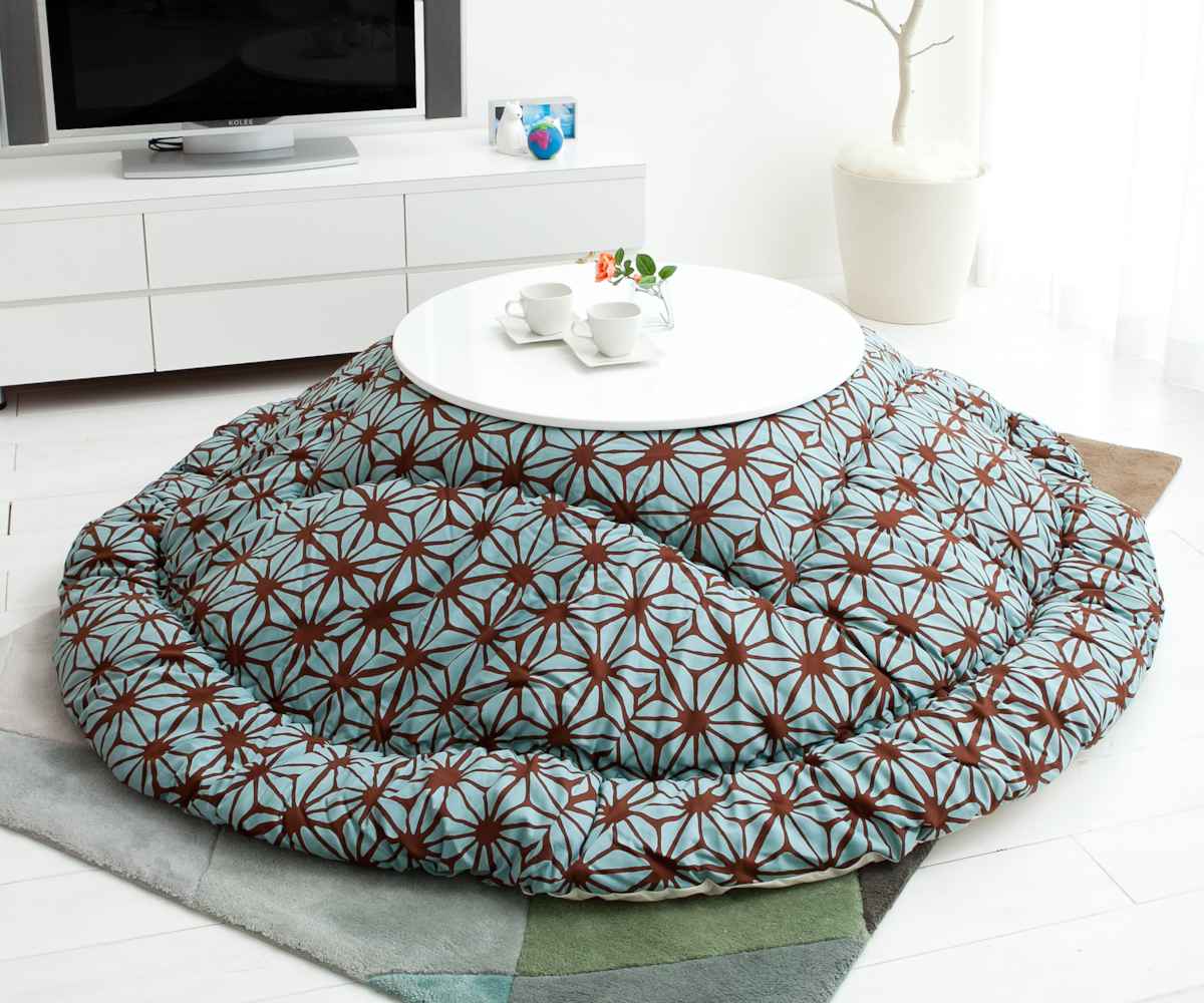 こたつ布団 円形 厚掛け 直径210cm 丸 日本製 綿100％ 消臭 – ハウジー