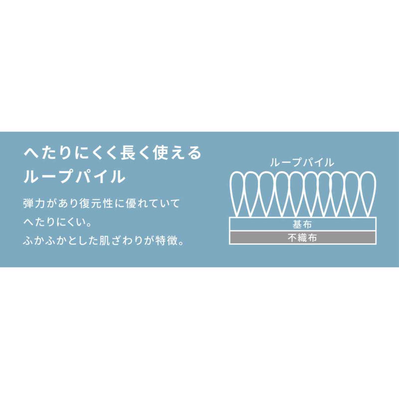 ラグ 261×261cm ラグマット 抗菌効果のある平織カーペット ミーテ 江戸