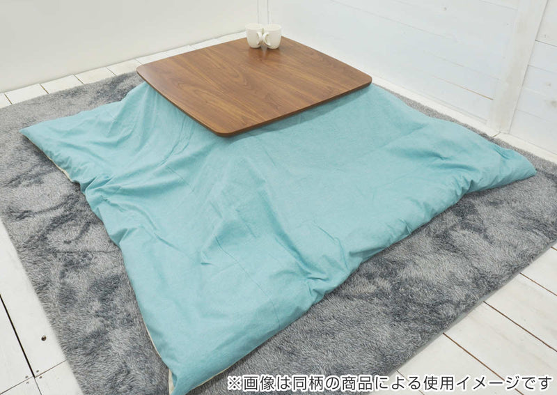 こたつ布団 楕円形 厚掛け 210×250cm 丸 日本製 綿100％ 消臭