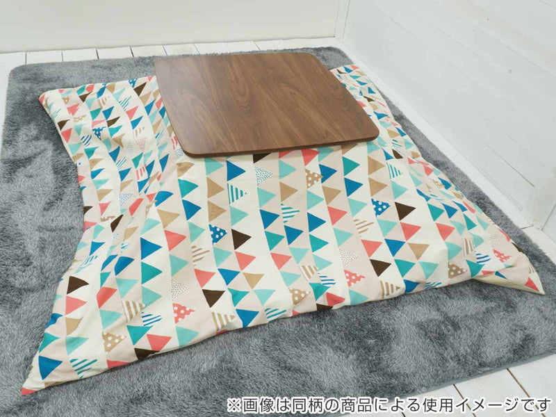 こたつ布団 楕円形 厚掛け 210×300cm 丸 日本製 綿100％ 消臭