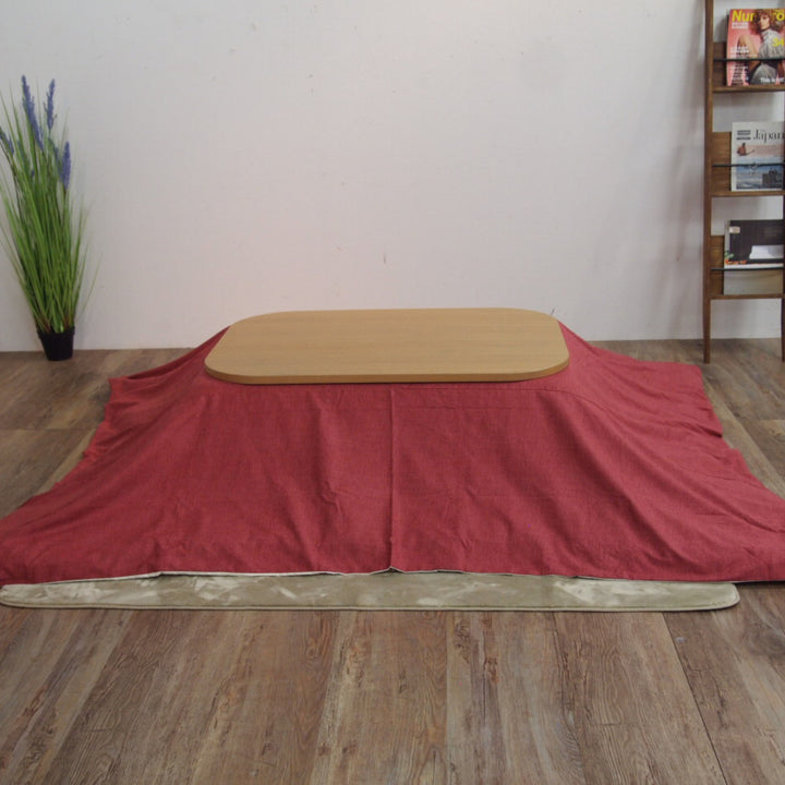 こたつ布団カバー 185×185cm 正方形 綿100％ 日本製 -10