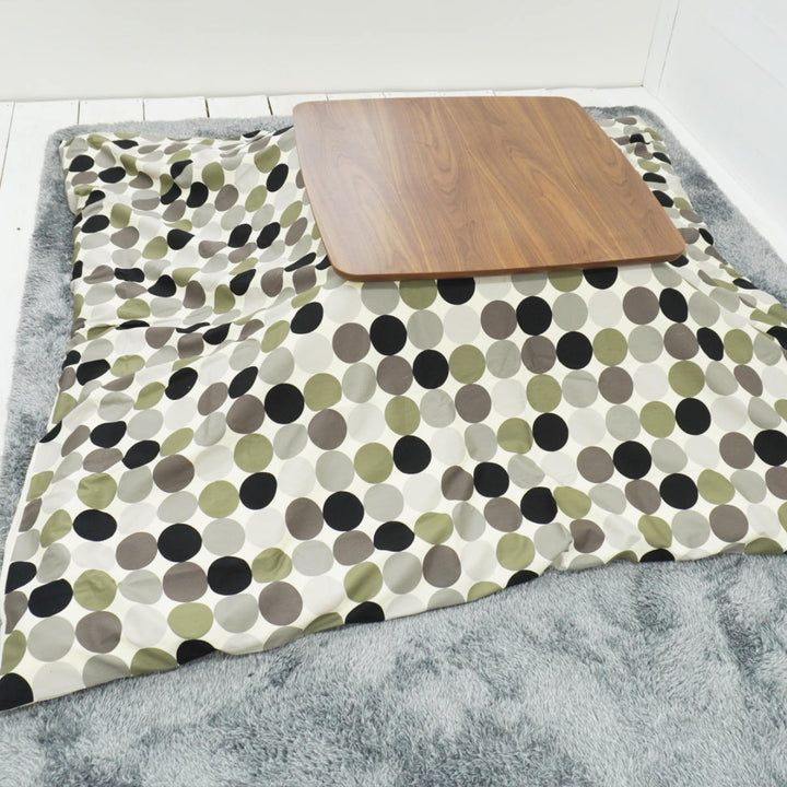 こたつ布団カバー 185×185cm 正方形 綿100％ 日本製 -4