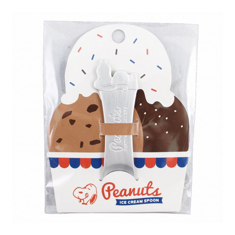 アイスクリームスプーン PEANUTS スヌーピー アルミ 日本製