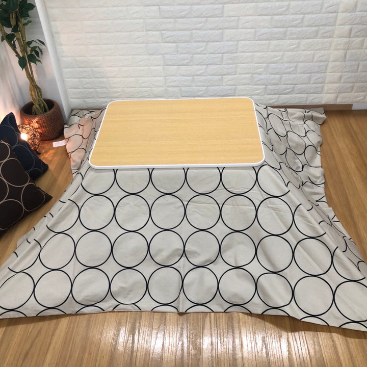 こたつ布団カバー 200×200cm 正方形 サークル 綿100％ 日本製 -7