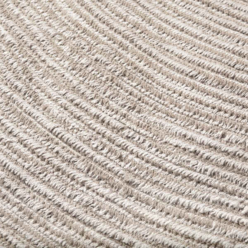 ラグマット 180×180cm ハンドメイド 綿100％の編み込みラグ ブレイド