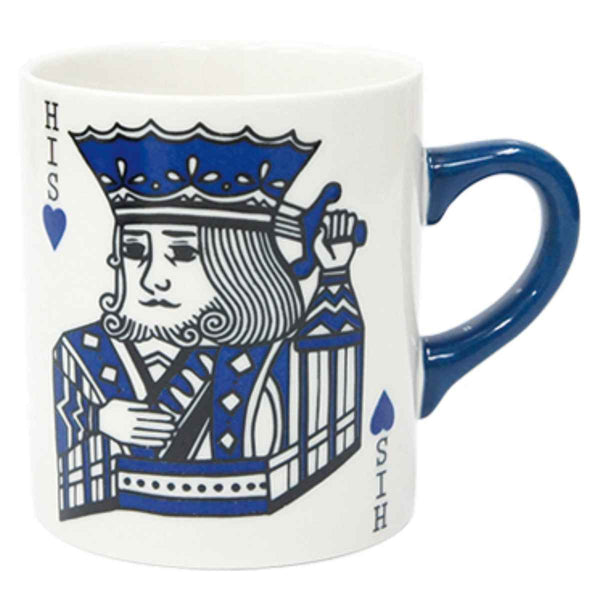 マグカップ 325ml LOVERS MUG KING QUEEＮ 磁器 美濃焼 日本製