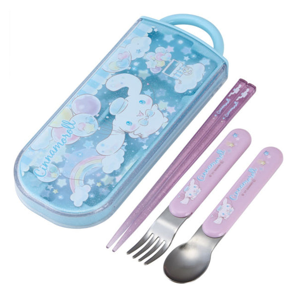 トリオセット 抗菌 箸 スプーン フォーク シナモロール キラキラショップ